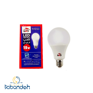 لامپ 15 وات حبابی LED حامد تجارت